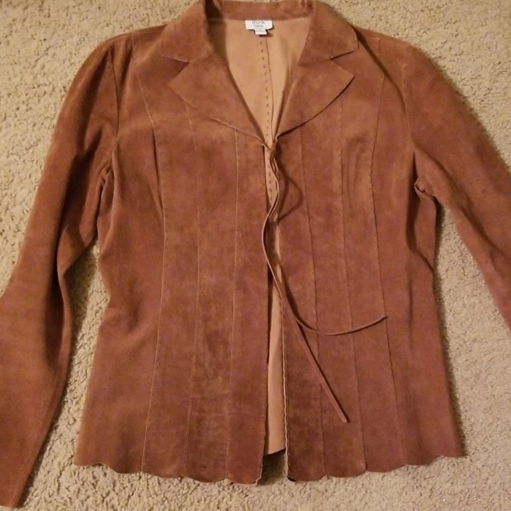 Brown Suede Jacket